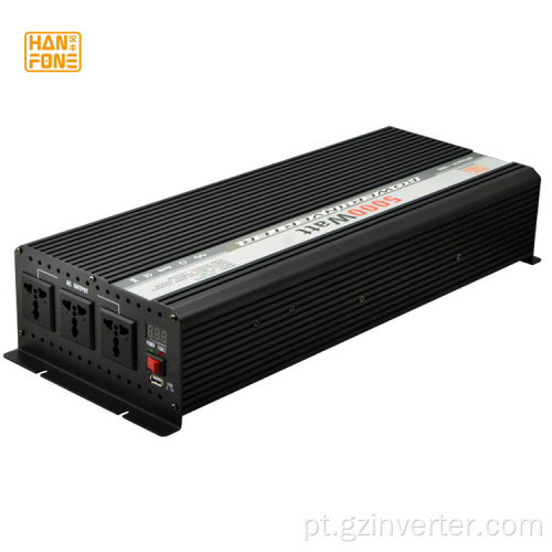 Inverter senoidal modificado 5000W DC para conversor CA